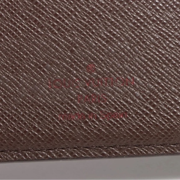 Louis Vuitton Damier  Portefeuille Marco NM Wallet Brown - N61675 - Picture 7 of 10
